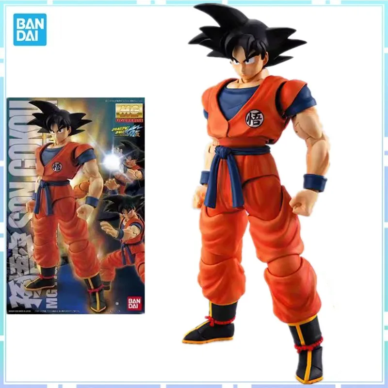 Bandai Original Anime Dragon Ball MG Assemble FIGURE-RISE Son Goku PVC Action Figure Model Collectible Toys Gift