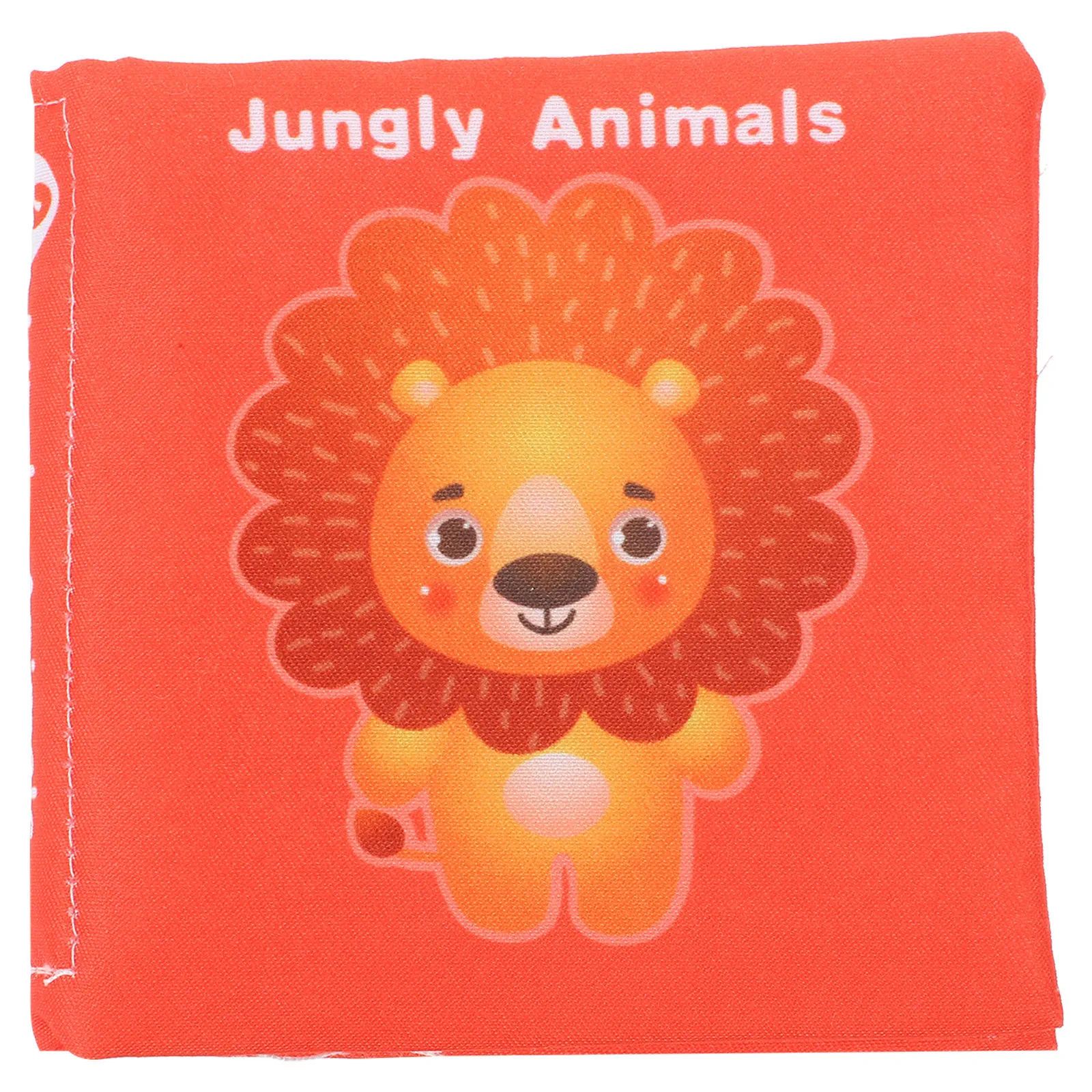 Ręczna książeczka 3D z materiału dla noworodków, miękka książeczka z tkaniny do nauki rozpoznawania zwierząt, wczesna edukacja, książeczka z grzechotkami, książeczka podróżna dla niemowląt.