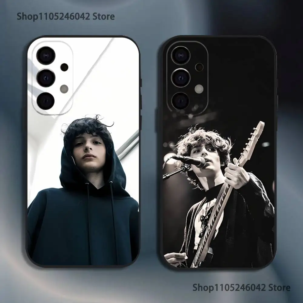 

Cool F-Finn Wolfhard Phone Case For Samsung S25,S24,S21,S22,S23,S30,Ultra,S20,Plus,Fe,Lite,5G Black Cover