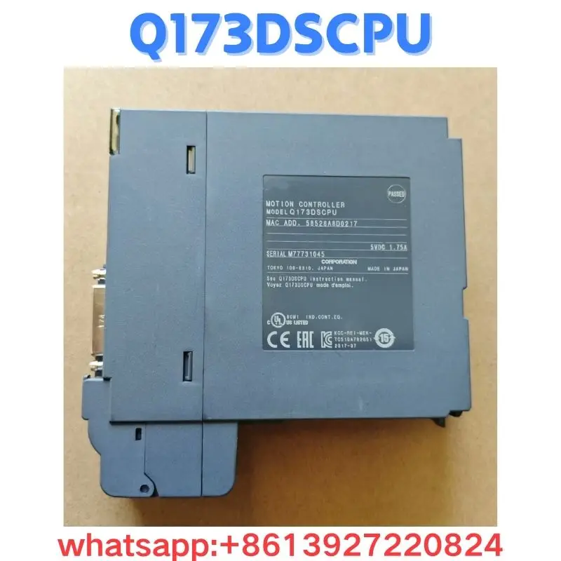 Módulo usado Q173DSCPU prueba OK Envío rápido