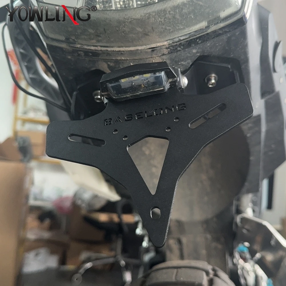 

800 MT-X Motorcycle License Plate Tail Bracket LED Light Fender Eliminator For CFMOTO 800MTX 800MT-X / Rally 2024-2025-2026-2027