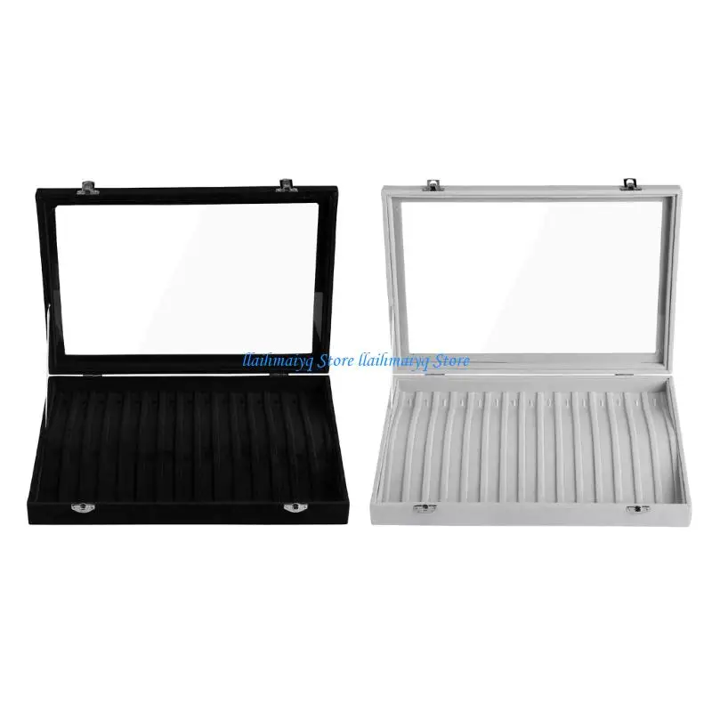 

573B Professional Jewelry Display Holder Velvets Covered Nonslip Feature For Stores Exhibitions