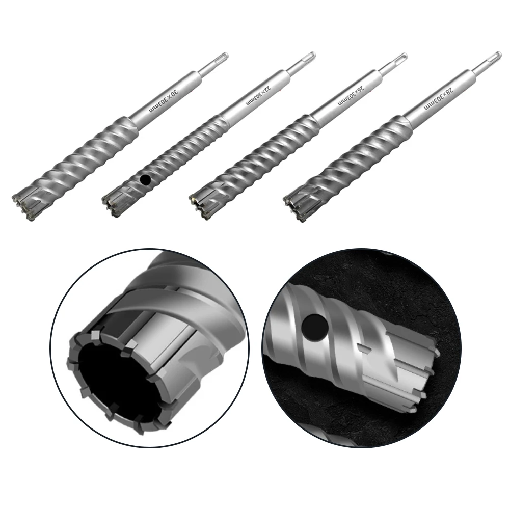 

1 шт., перфоратор, сверло, стальной стержень, режущая дрель для бетонных кирпичей, сверление отверстий, аксессуары для вращающихся инструментов