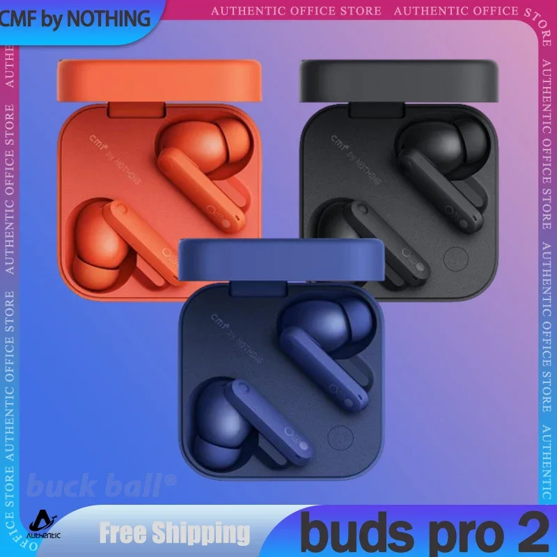 

Cmf By Nothing Buds Pro 2 Earphone Wireless Bluetooth Earbuds Anc Noise Reduction Cmf Buds Pro2 Ip55 Enc Earphones Ldac Headsets