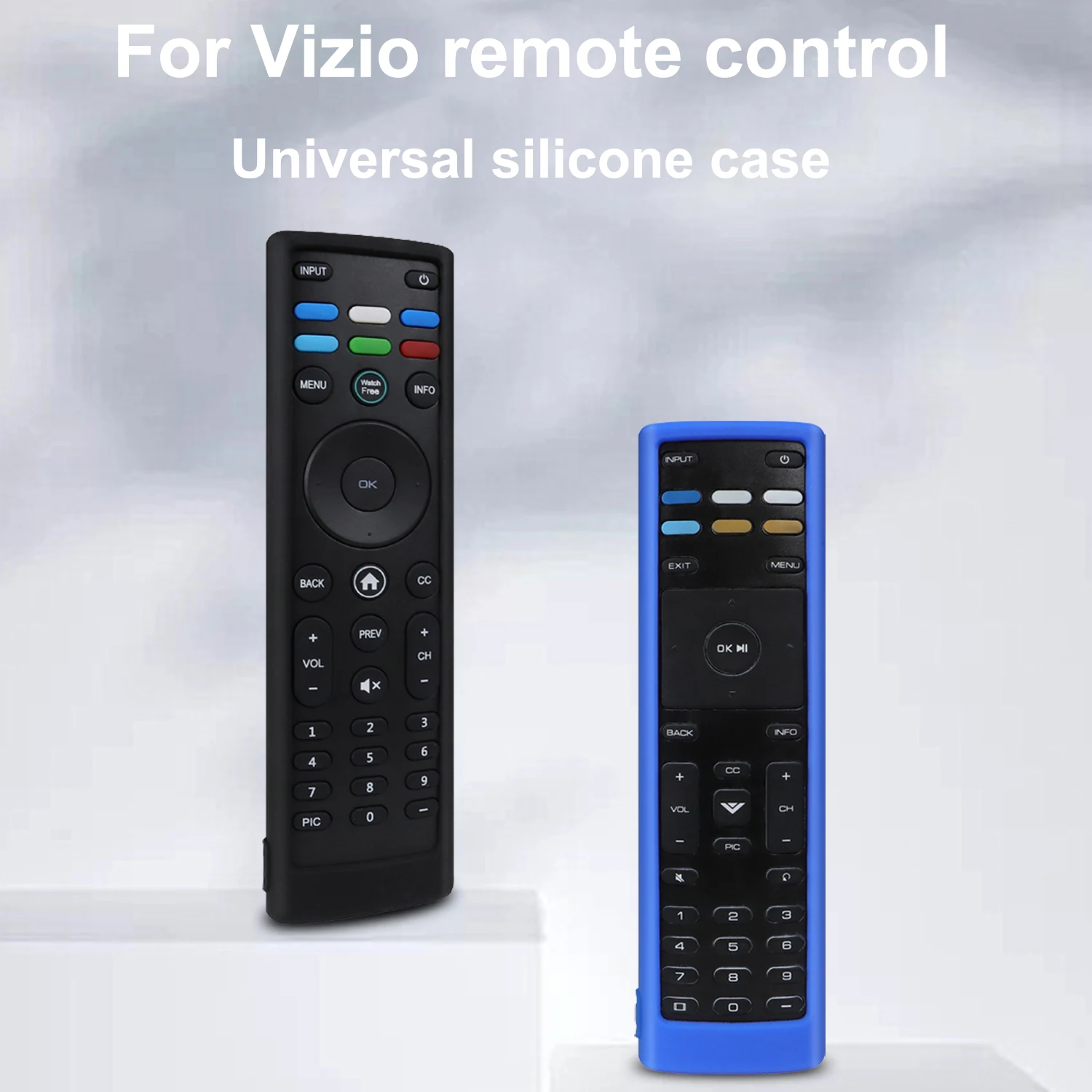 Silicone Protective Case for VIZIO XRT140R/136R Remote Control Case Anti-drop Dustproof Cover for VIZIO XRT140R/136R Remote