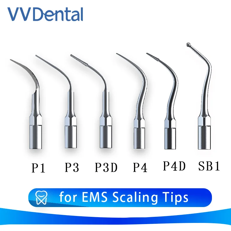 

Ultrasonic Scaler Tip Removal of Subgingival Calculus for EMS Woodpecker-UDS Ultrasonic Piezo Tip P1 P3 P3D P4 P4D