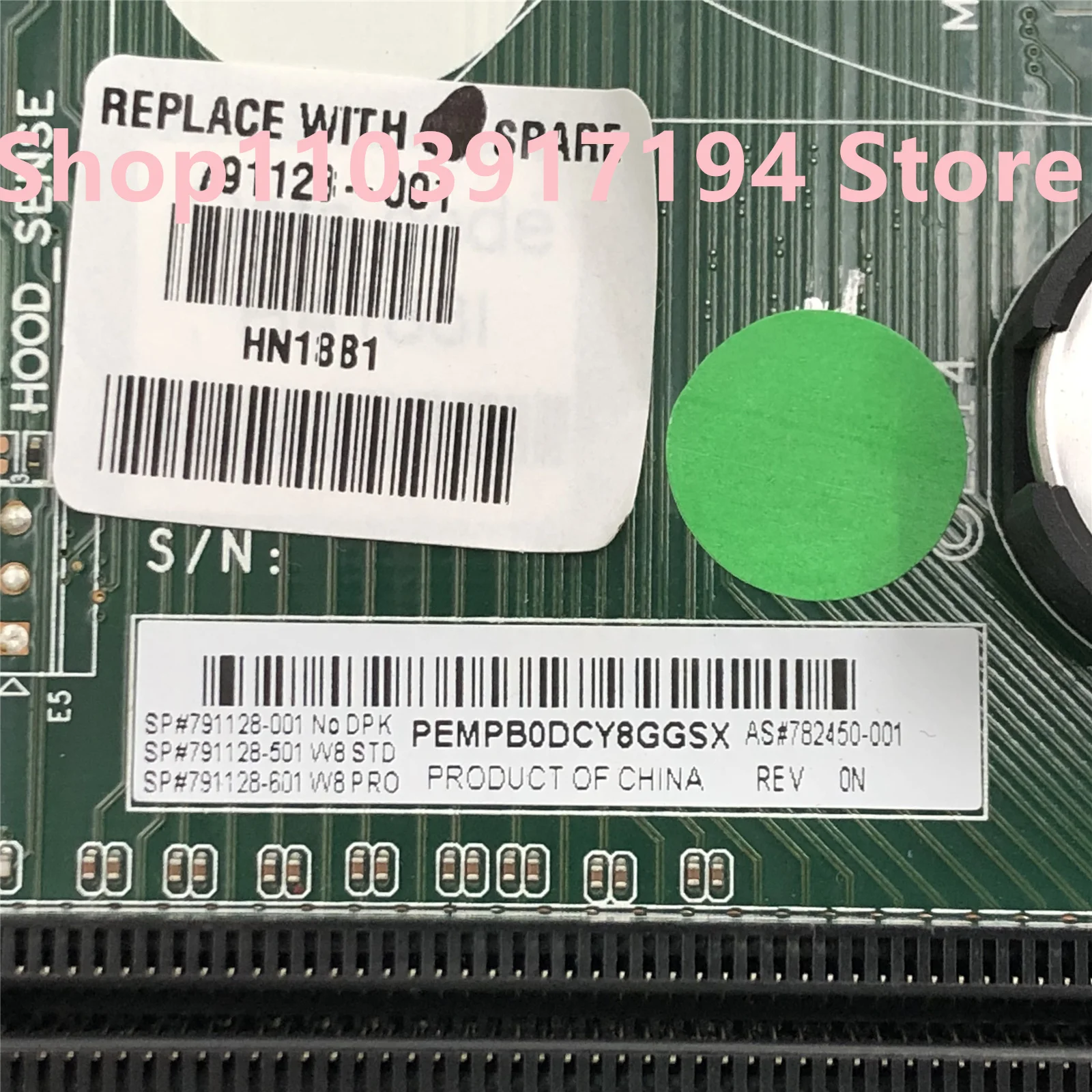 

FOR HP 280 Pro G1 MT Motherboard 791128-001/782450-001 FX-ISB-8X-3