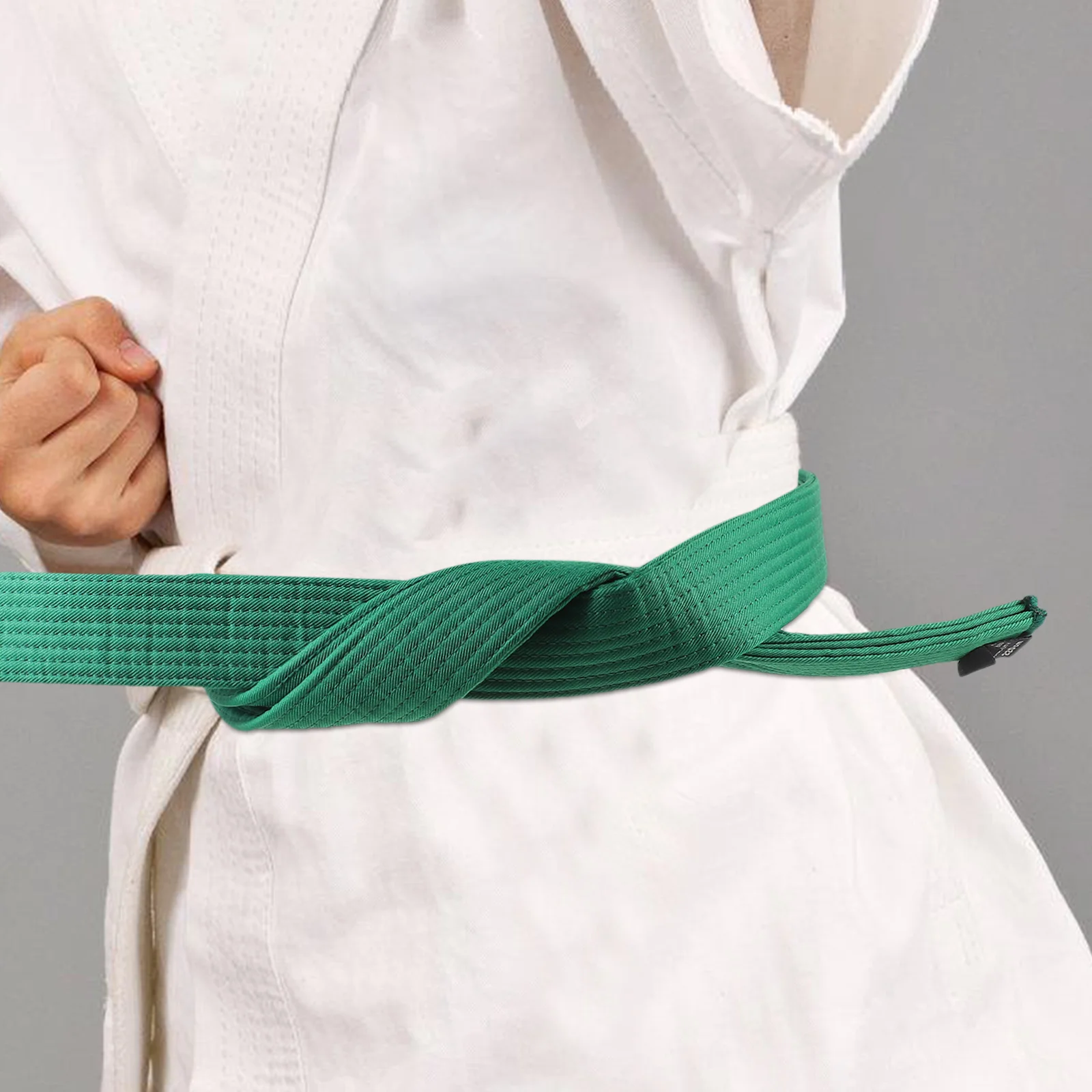 

3Pcs Karate Belt Set Cotton Material Waist Band Skin Friendly Wear Resistant Ideal for Taekwondo Training Taekwondo Belt