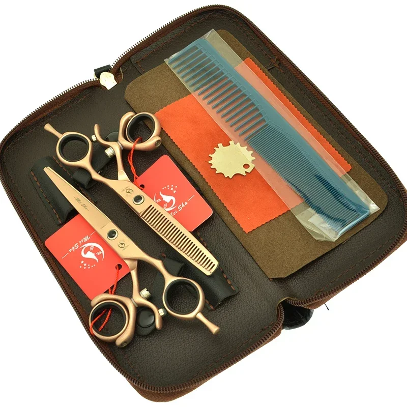 

Barber Hair Shears Professional Hair Cutting Scissors 360 Degree Rotation Hairdressing Thinning Scissors Salon Clippers A0122A