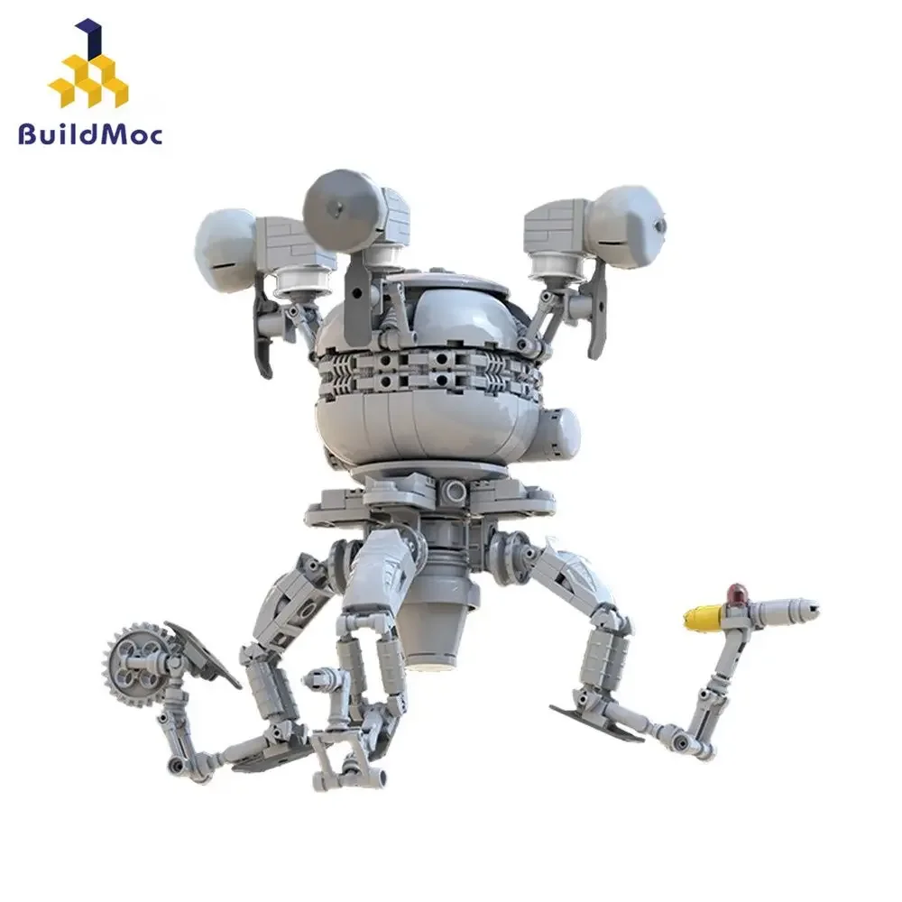 BZB-24137 Mr. Handy Building Blocks 337pcs DIY Toys Radiation Robot Movie Character Model Bricks for Kid Adult Gifts