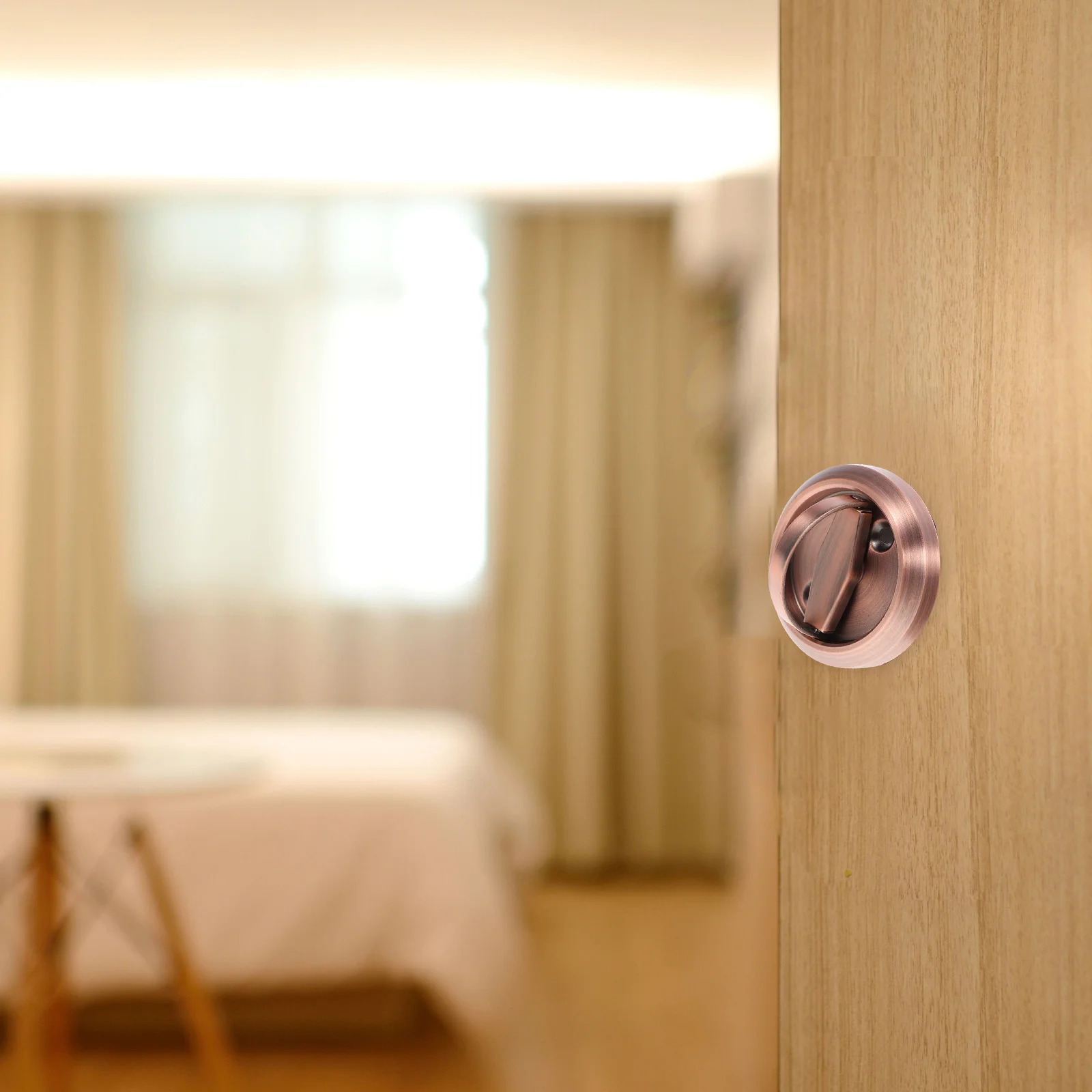 Double-sided Lock Pull Handle Stainless Steel Sliding Door Fingerprint Hidden Invisible niture Embedded