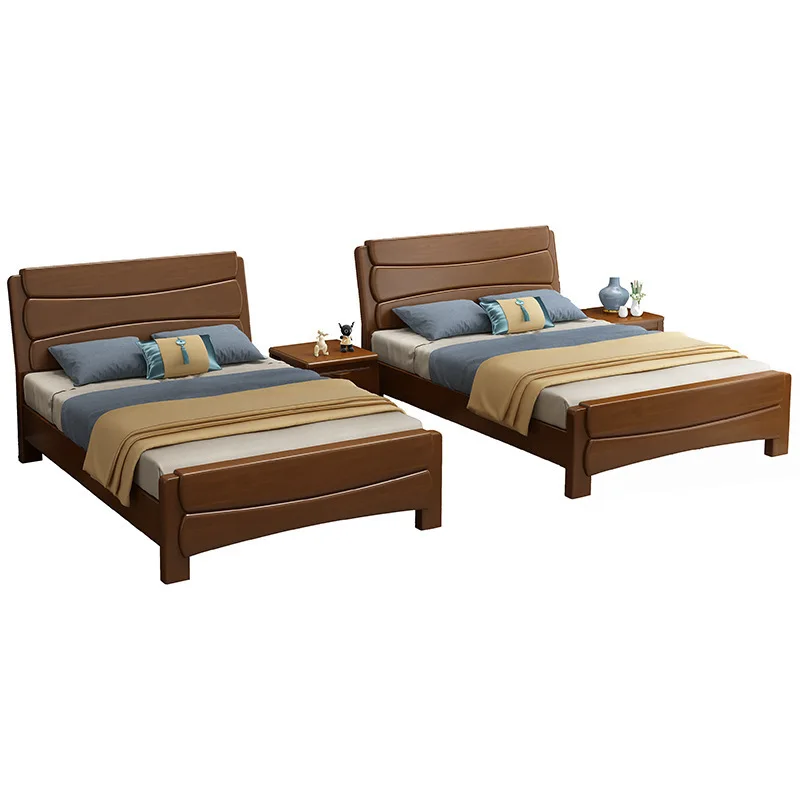 

Rice single bed 1.35 simple dormitory double bed 1.8