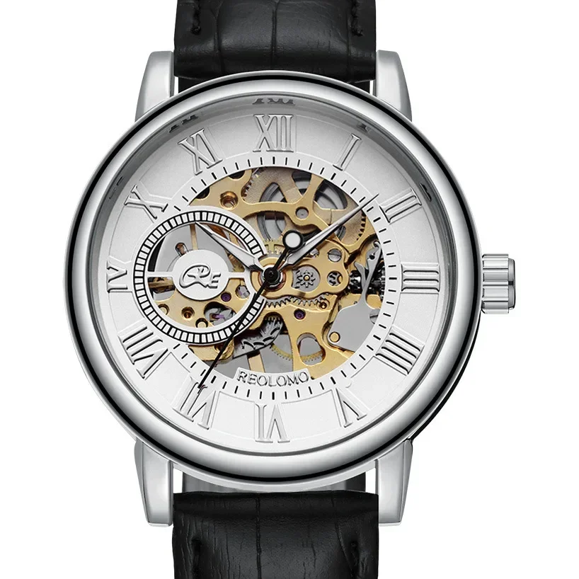 

mechanical watch skeleton watch men men watches 2024 elegant watch men gift items