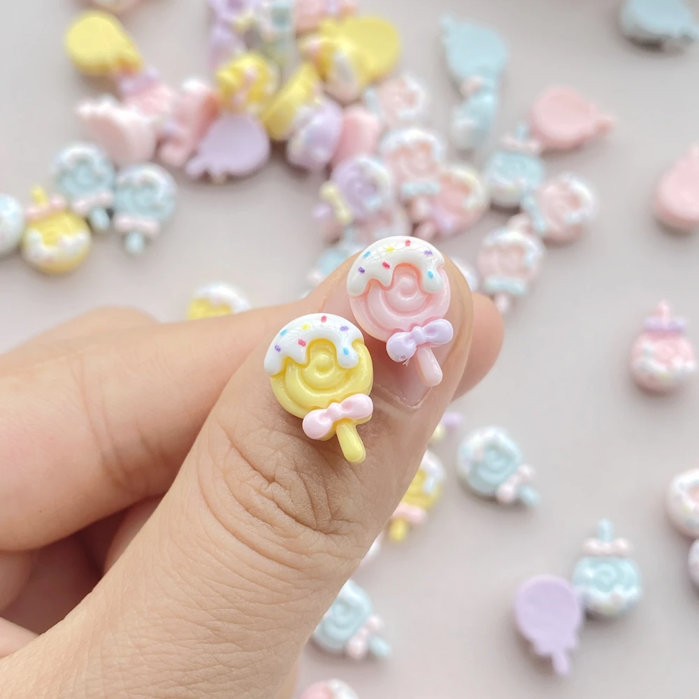 20 piezas Mini piruletas color - Nail Art Motif reseña y precio