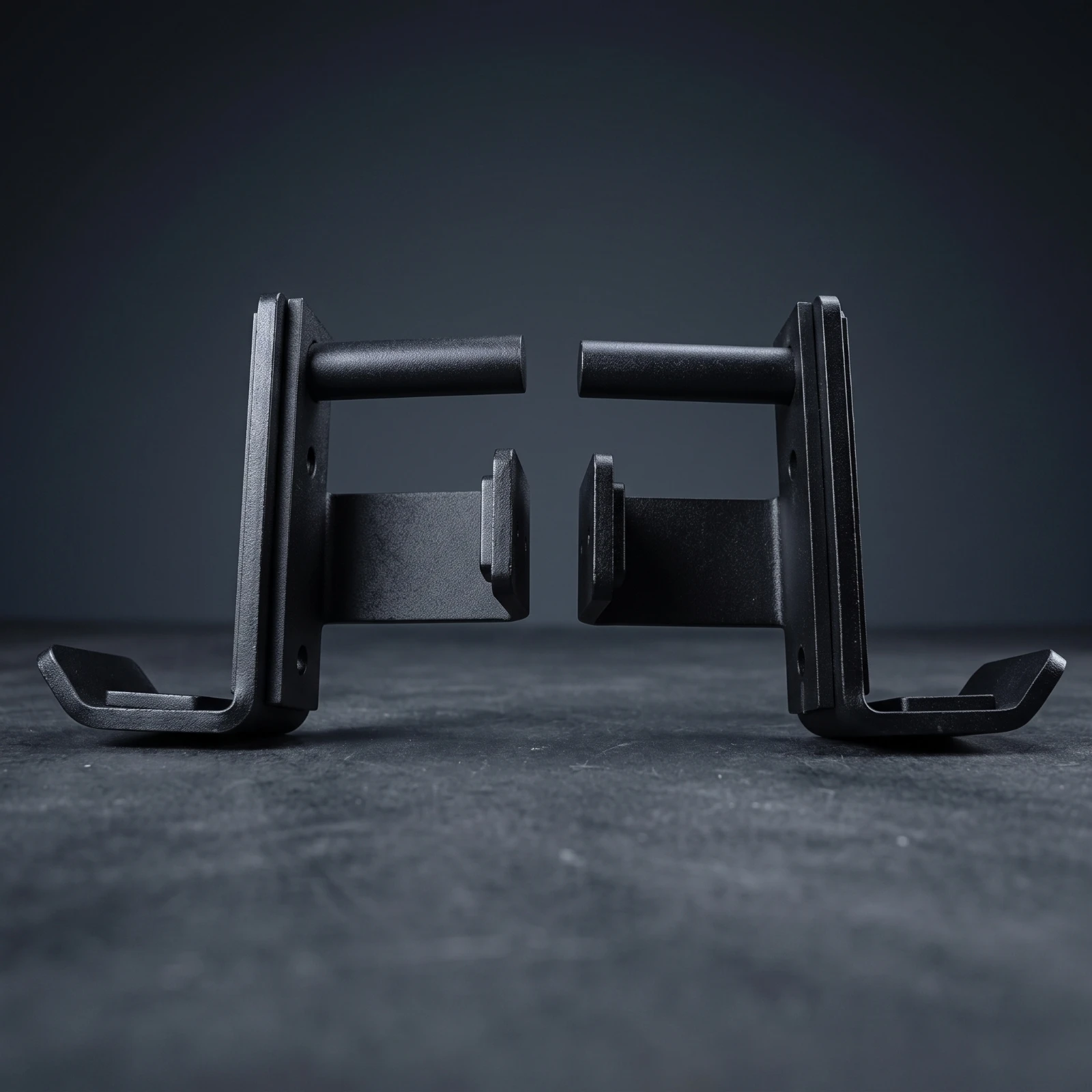 Picture 4: Power Rack J-Hook Easy to Install J-Hook Barbell Holder with Mounting Pin Reinforced Hardware Stable for Weightlifters