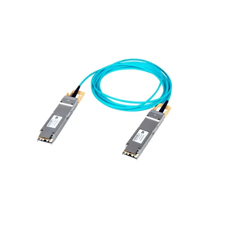 800G OSFP112 AOC Active Optical Cable for Data Center AI Cluster Rack Interconnect High Performance Universal Compatible