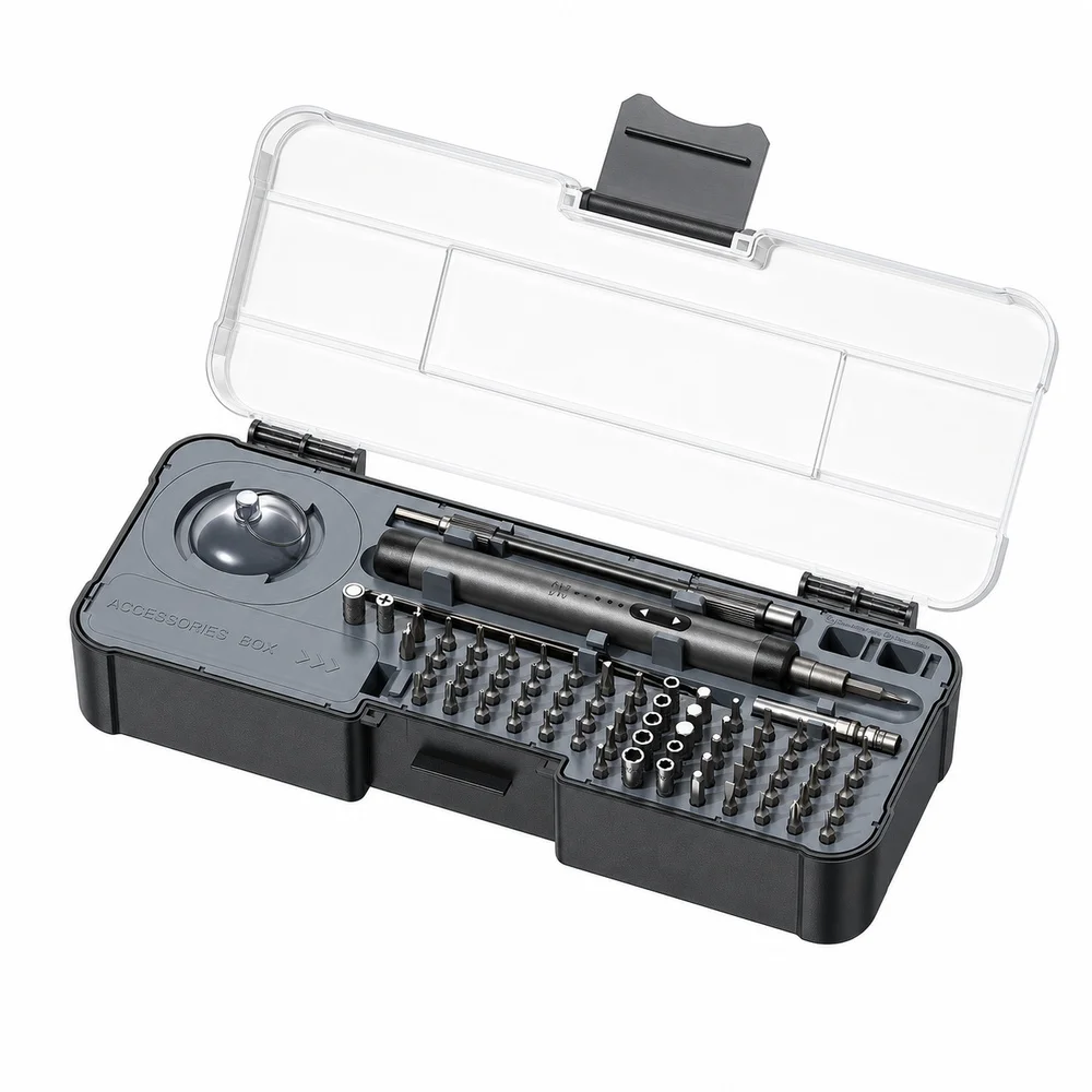 88 in 1 Precision Electric Screwdriver Set USB-C Rechargeable Magnetic Repair Tool Kit for Phone Laptop Watch Electronics