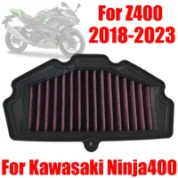 Para KAWASAKI NINJA 400 Z400 Z 400 2018 2019 2020 2021 2022 2023 accesorios elemento de filtro de aire piezas de filtros de entrada de filtro de aire