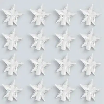 

100Pcs Decorative Bulb Covers Star Shaped Plastic Lamp Shade for String Lights Warm Atmosphere No Home Decor