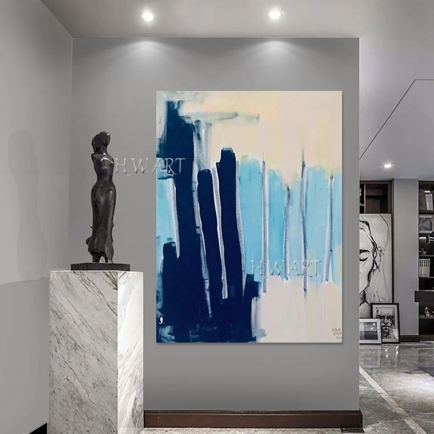 

Простой стиль, абстрактная идея, текстурированные картины для рисования, художественная картина на льняном холсте, современное украшение, безрамная, акриловая стена