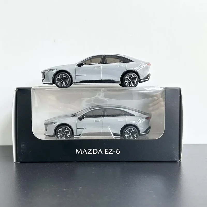 1/43 MAZDA EZ-6 Coupé modèle de voiture en alliage moulé sous pression en métal nouvelle énergie véhicules électriques modèle de voiture Miniature échelle Simulation enfants cadeau