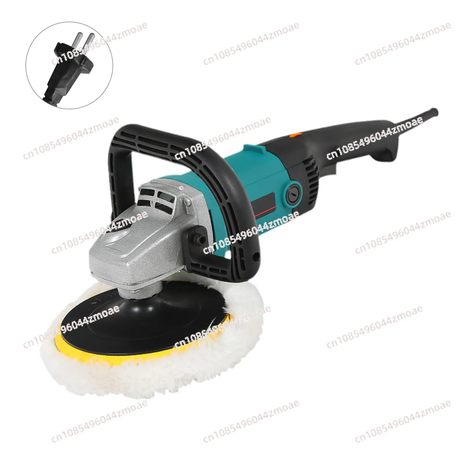 Electric Buffer Polisher 7 Inch for Polishing Sanding Waxing 3600RPM D-Type Handles Waxer Buffer Machine Car Polishing Machine