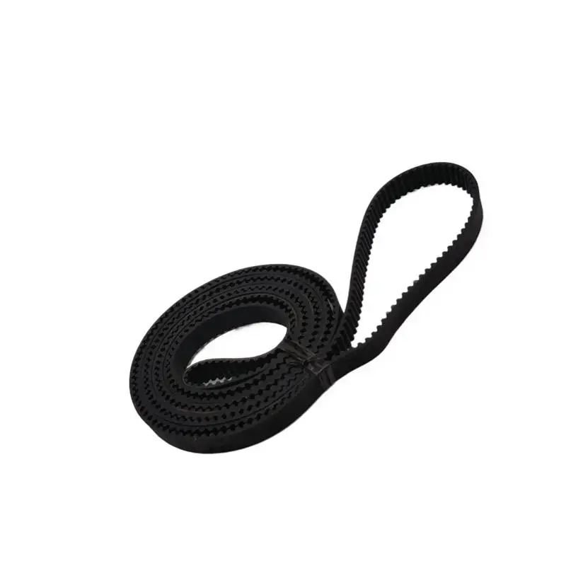 

S2M 1224 Synchronous Belt S2M-30 Closed-loop Rubber Timing Belts Width 15mm 12mm 10mm STD Black Timing Belt Length 1224mm