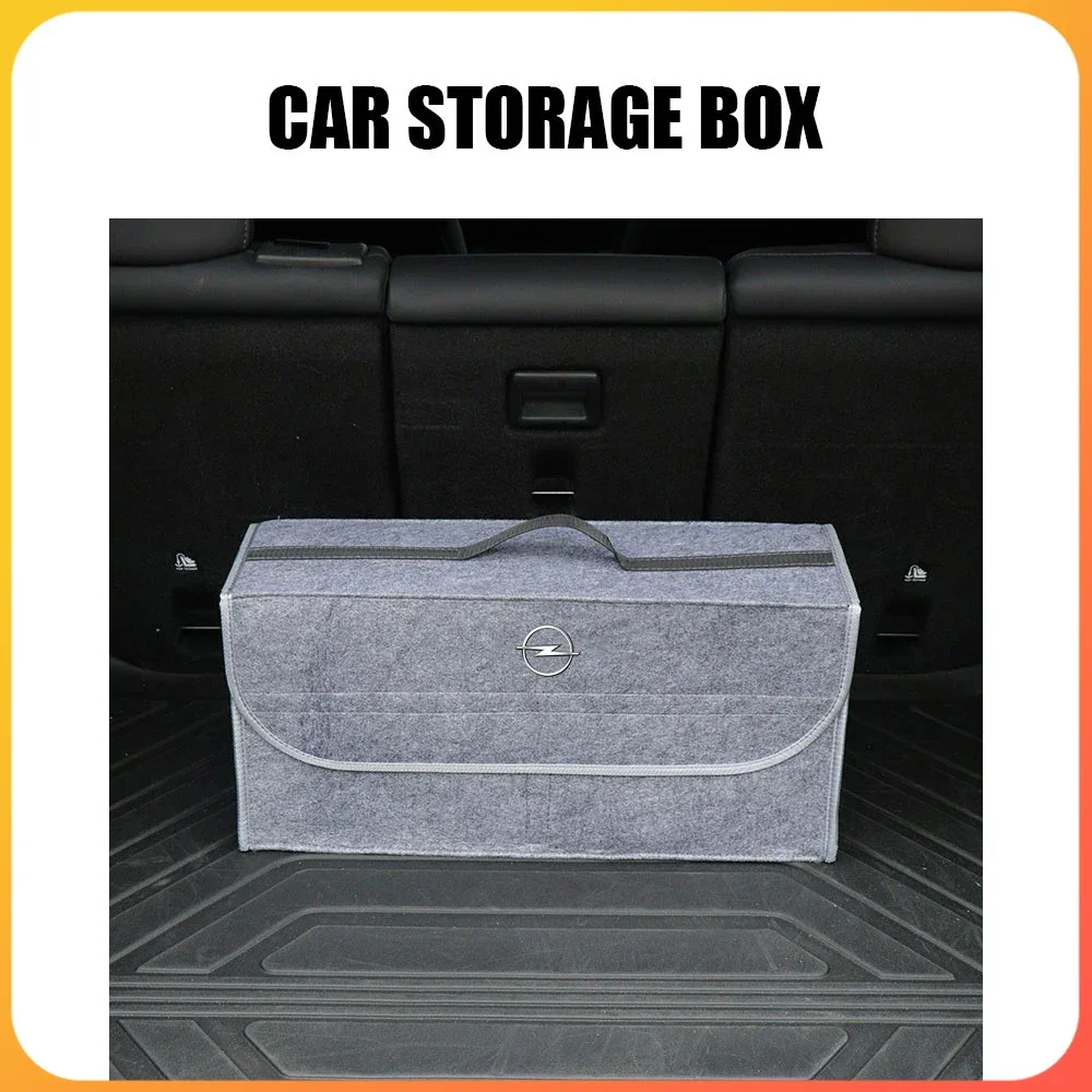 Car Trunk Storage Bag Organizer Sundries Stowing Tidying Box For Opel Astra j Insignia Astra g Corsa Zafira Mokka Vivaro Meriva