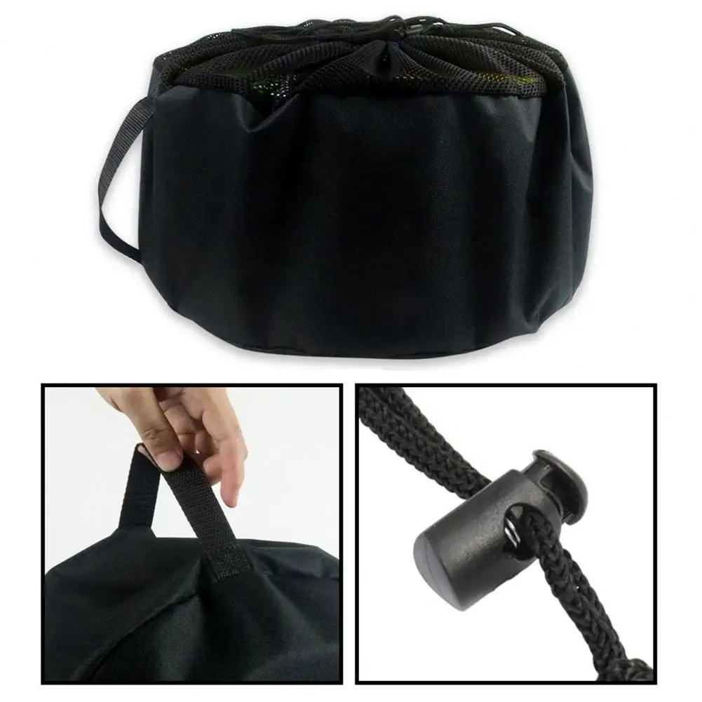 Garden Water Pipe Storage Bag Wire Hose Equipment Storage Pouch Sewer Pipe Mesh Bag Bundle Mouth Tool Garden Supplies Organizer