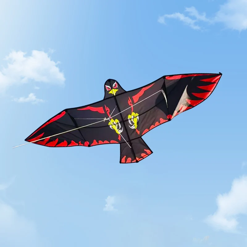 1.8m Flat Eagle Kite Hawk Kite Updated Version Gentle Breeze Easy to Fly Outdoor Sport Toy Animal Kite