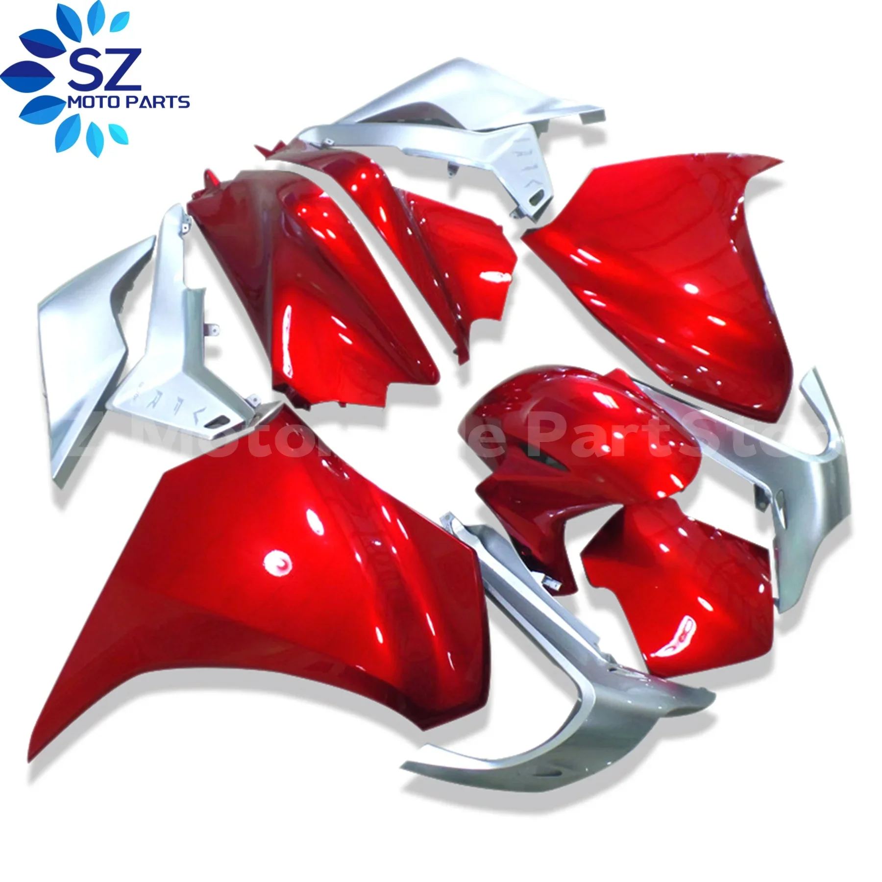 

ABS Fairings for HONDA VFR1200 F 2010 2011 2012 2013 Dirt Bike Motorcycle Plastics Fairing Kit VFR 1200 F 10 11 12 13