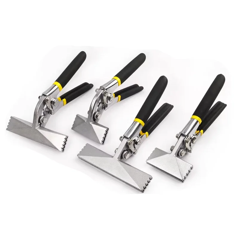 Manual Sheet Metal Bending Plier 80/150mm Straight & Bent Jaw Metal Bender Hand Tool for Light Steel Keel Iron Sheet Bending