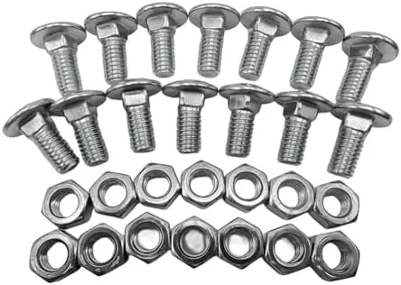 

Bumper Bolt & Nut Kit for 1964-1972 Chevelle, GTO, Nova, Monte Carlo - 28PC Front & Rear