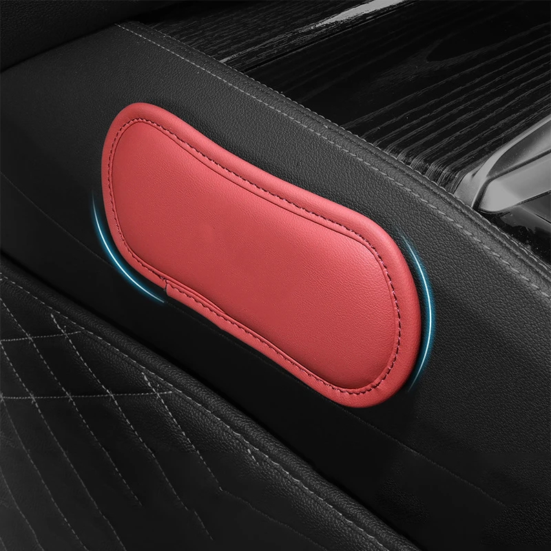 

Универсальная автомобильная кожаная подушка с эластичной пеной с эффектом памяти для поддержки колена, бедер и подлокотника