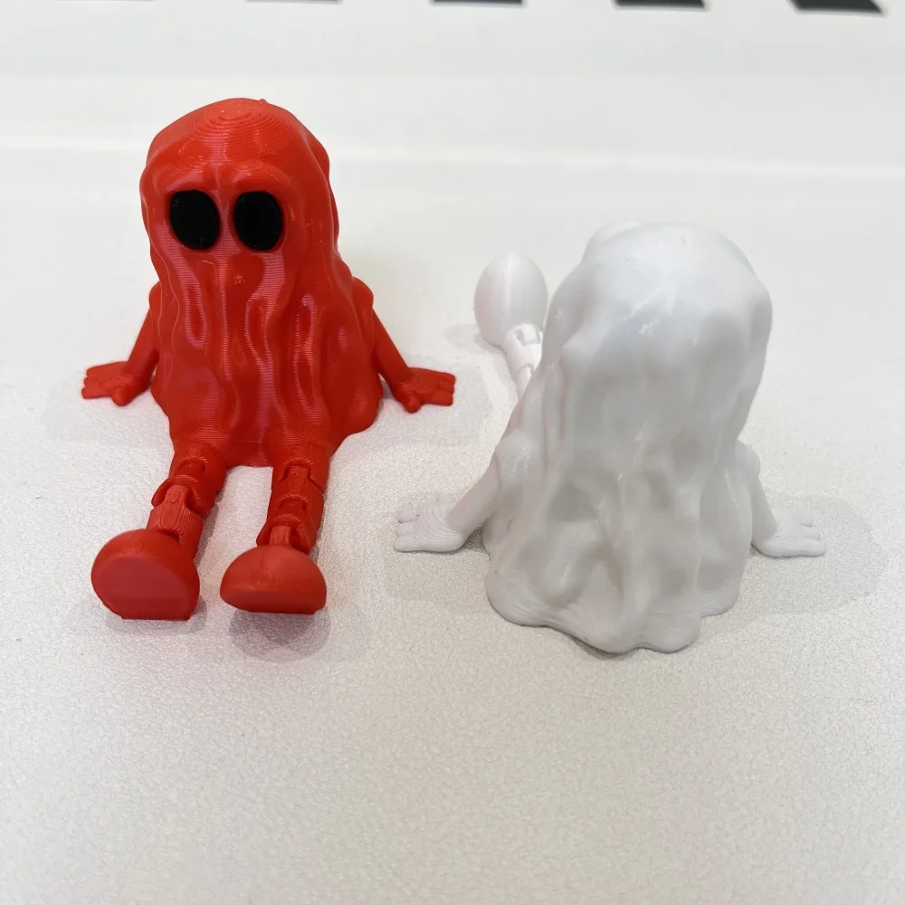 Halloween Ghost Joint Mobile Ornament Carnival Night 3D Printing Festival Party Dress Up Plugin Toys Funny Gifts Practical Jokes