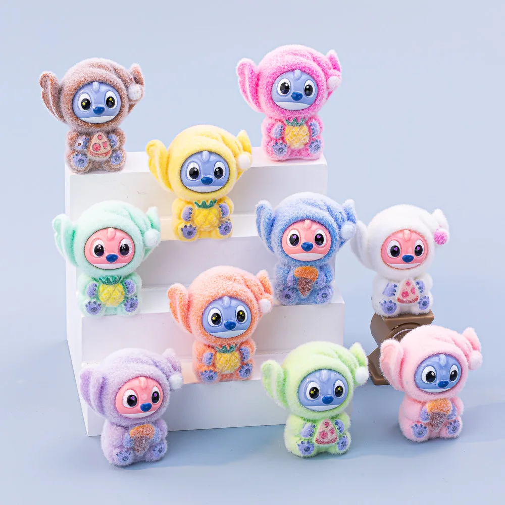 

6/10pcs Stitch Ornaments Desktop Cute DIY Accessories Car Ornaments Desktop Dolls Car Decorations Toys Christmas Gifts