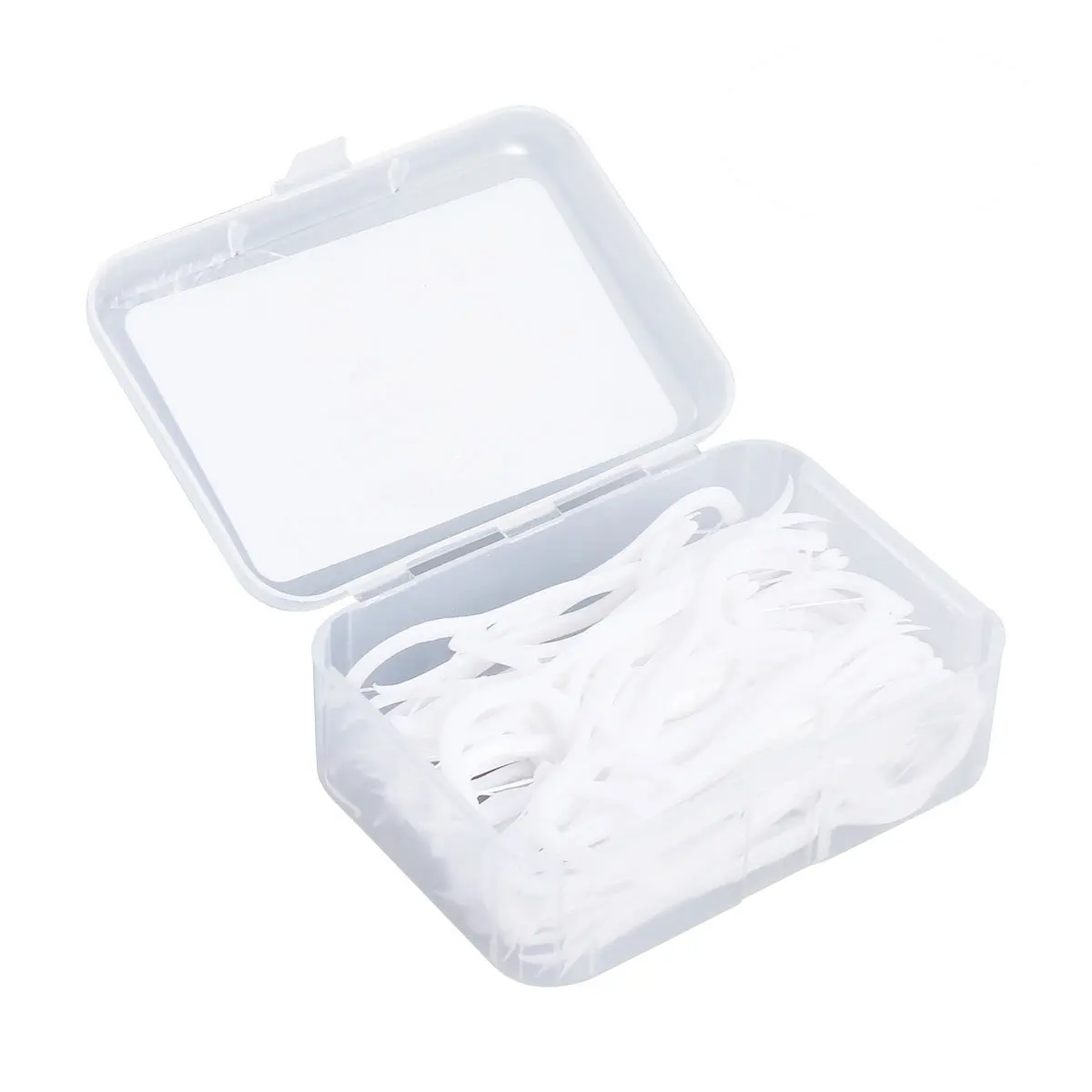 50Pcs Dental Floss Picks Ultra Thin Silky Wire Plaque Remover Stain Cleaner Comfortable Grip Oral Care Teeth Floss Pick