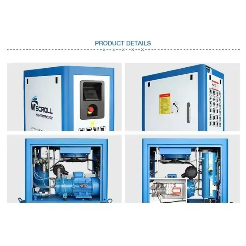 

China 16 Bar Portable Silent Low Noise Scroll Air Compressor On Sale