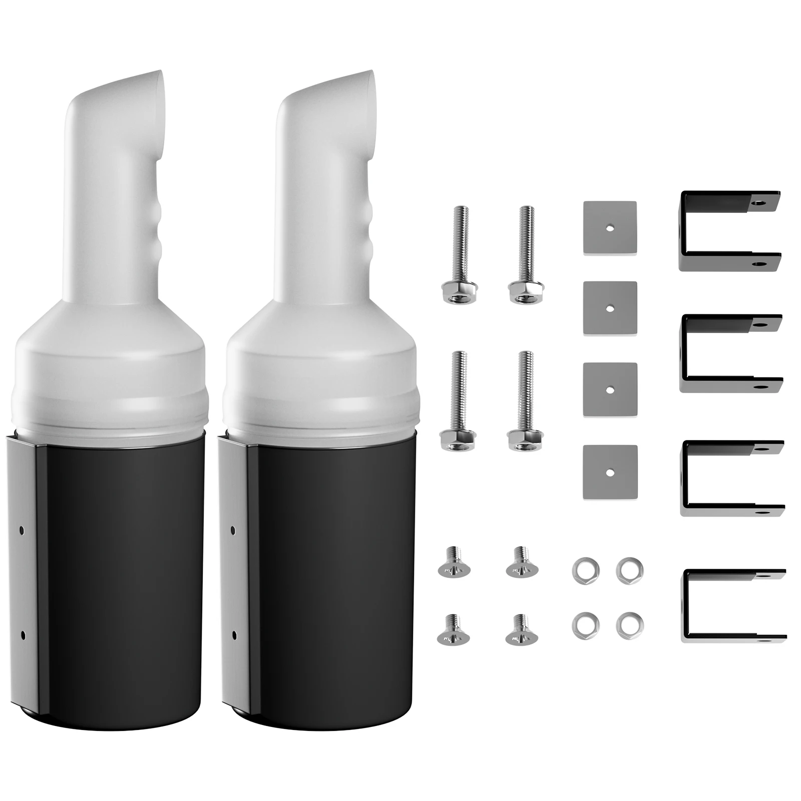 Golf Cart Non Drilling Sand Bottle (set of 2)for EZGO Club Car YAMAHA turf filling with Anti Rattle Bracket