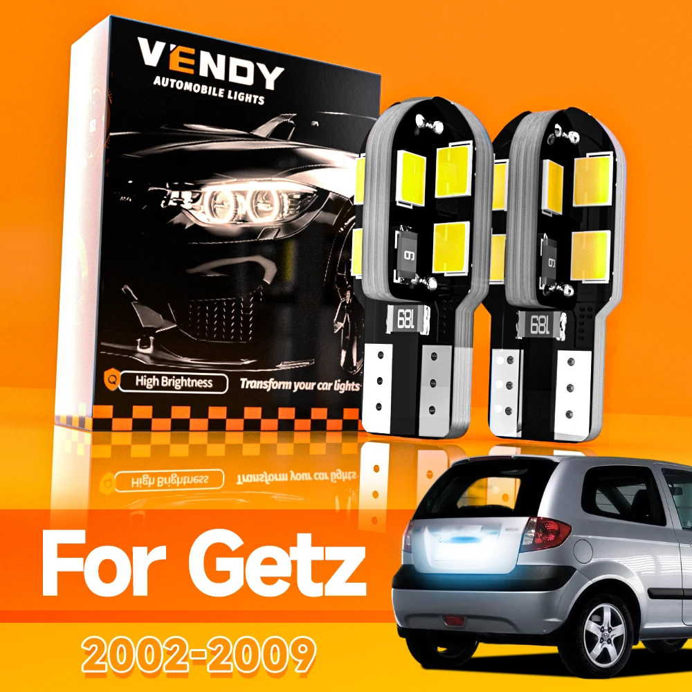 

2pcs For Hyundai Getz 2002-2009 LED License Plate Light 2003 2004 2005 2006 2007 2008 Canbus Accessories