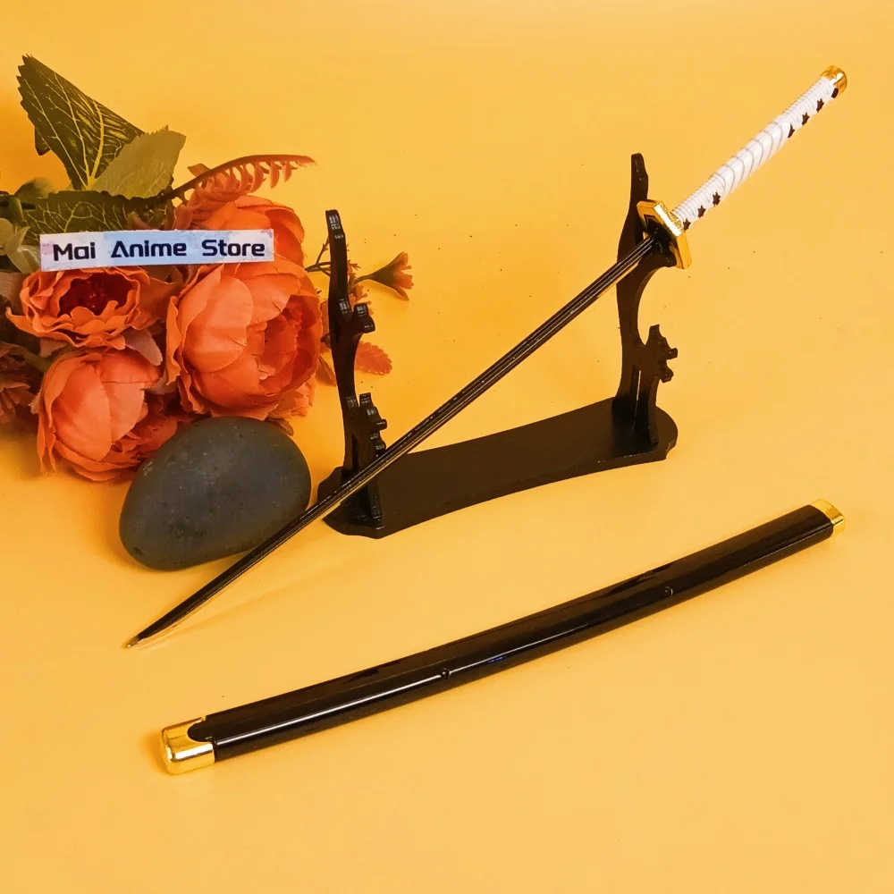 10 بوصة كاتانا الحجم الحقيقي اليابانية كاتانا ميتيل الأصلي الساموراي صابر أنيمي الصلب أنيمي صغير النينجا سكين السيف لعبة غير حادة هدية #1