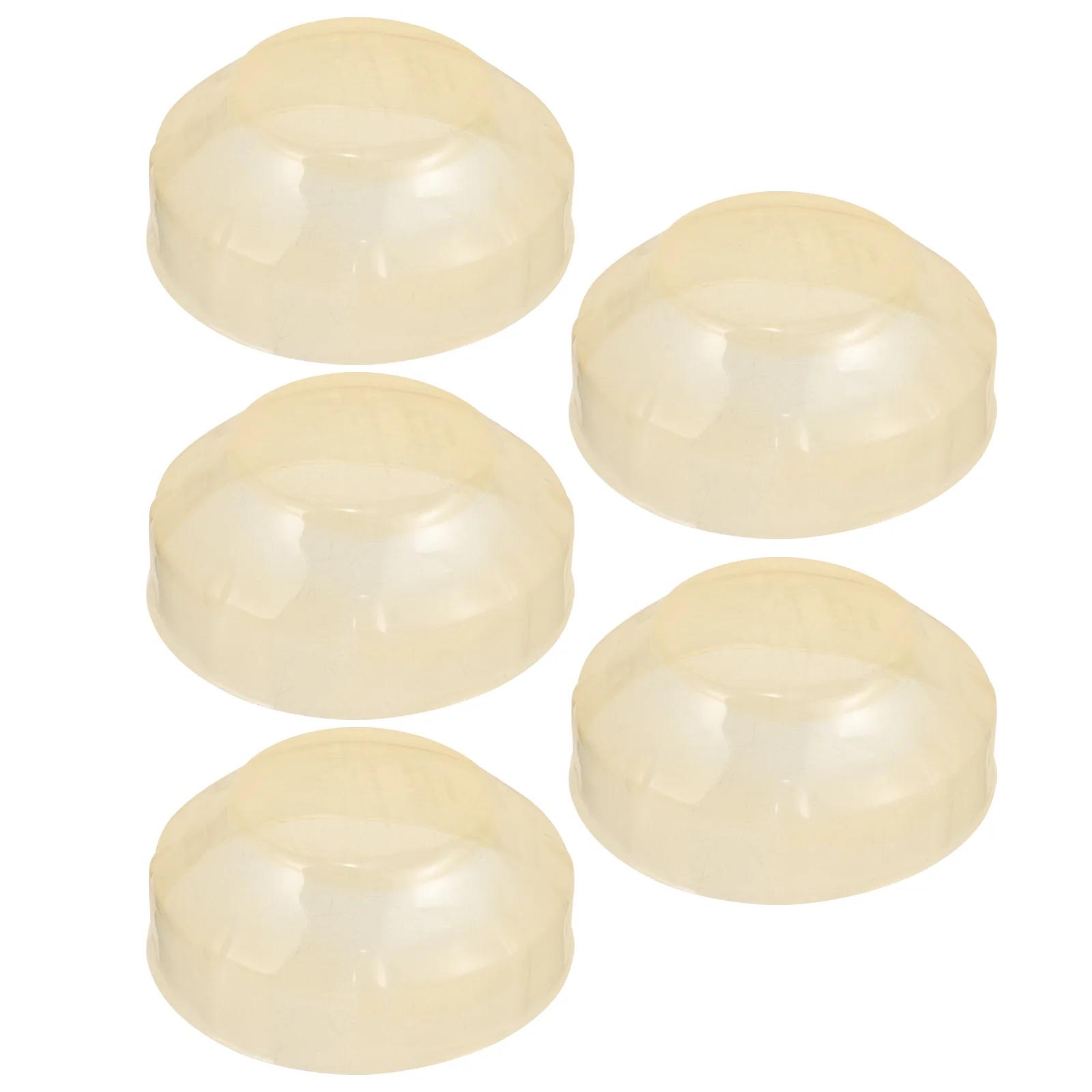 

5 Pcs Smoke Dust Cover Covers for Decorative Plastic Alarm Plate Cap Construction Radiation