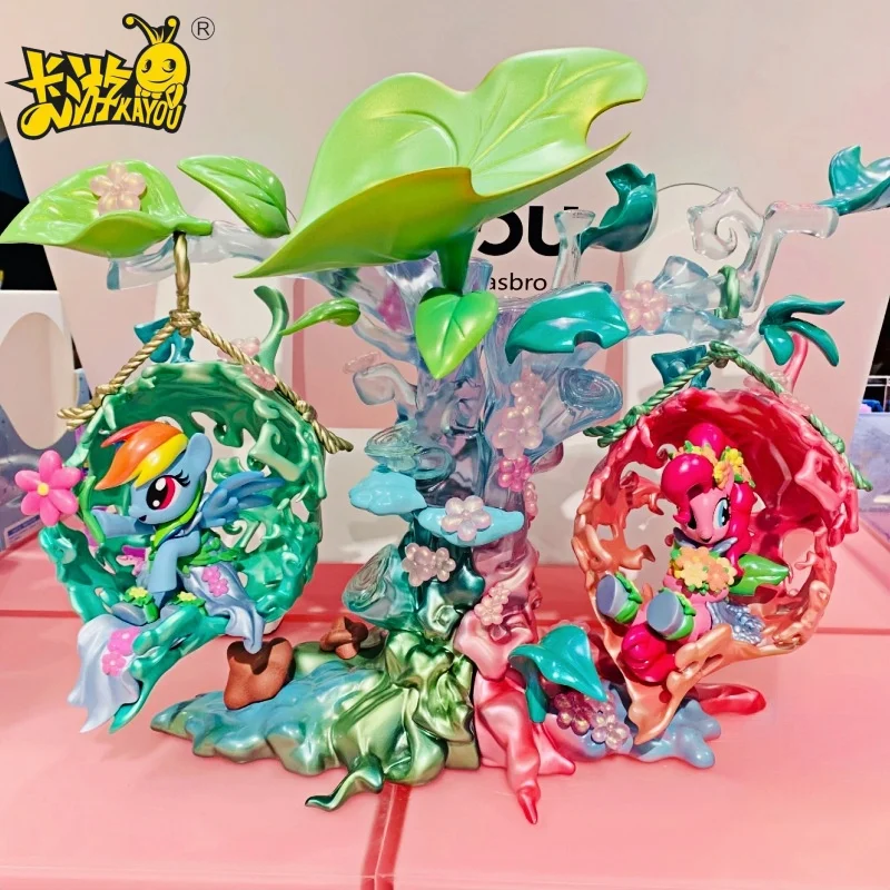 

Genuine KAYOU My Little Pony Friendship'S Treasure 2nd Edition Release Last Prize Fantasy Figure S Prize Rarity Kids Gifts