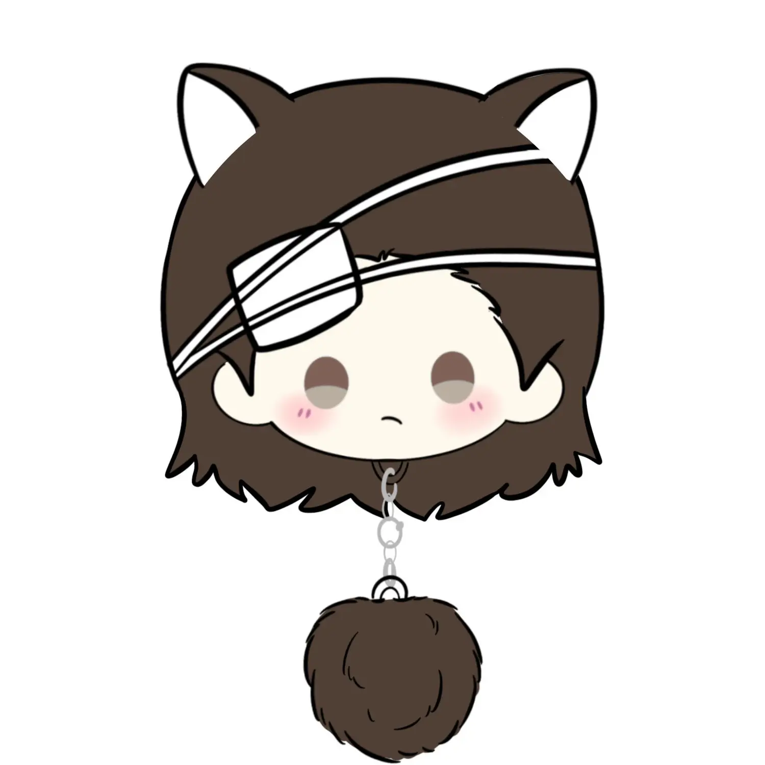 Anime Identity V Mary Emil Luchino Diruse Matthias Czernin Starfish Plush Figure Keychain Plushie Cartoon Cotton Puppet Pendant