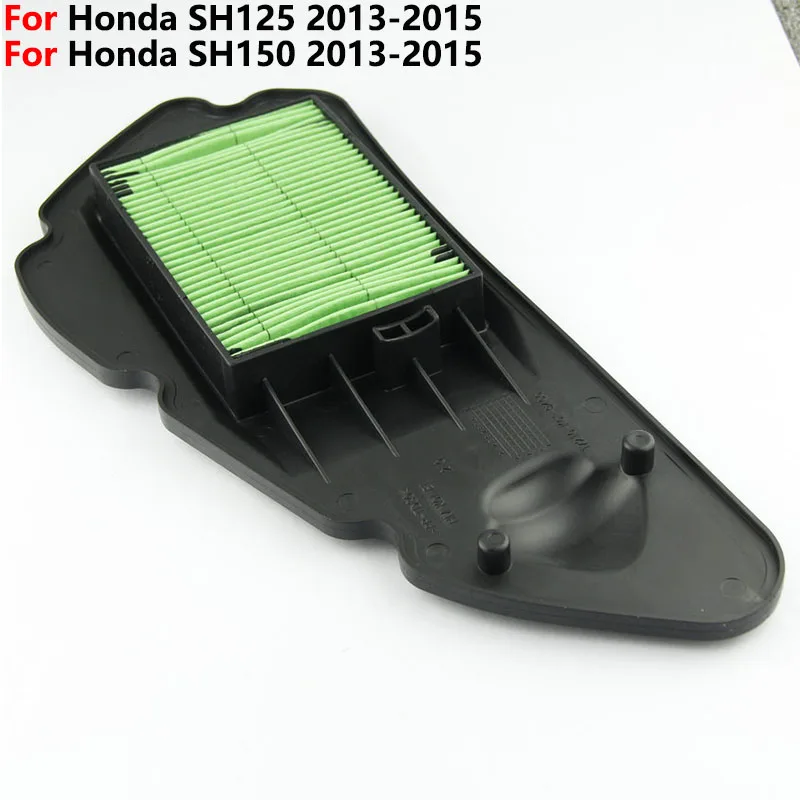 Filtr powietrza motocyklowy, filtr paliwa, element wielokrotnego użytku do Honda SH125 SH150 2013-2015, filtr powietrza