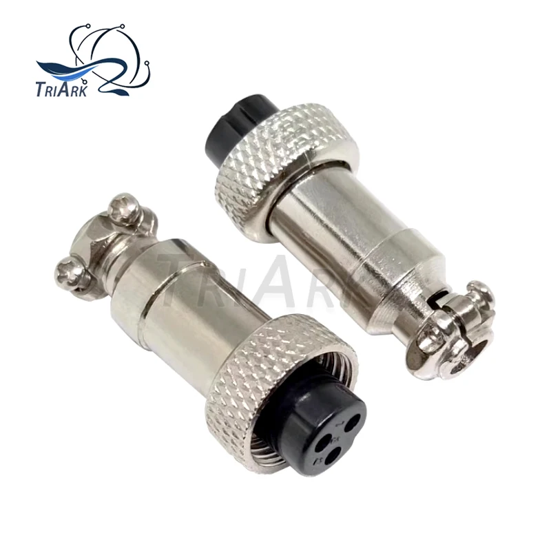 GX12 الطيران موصل دائري GX12-2Pin 3pin 4pin 5pin 6pin 7pin ذكر أنثى 12 مللي متر M12 ثابت الخلفية الجوز التوصيل المقبس
