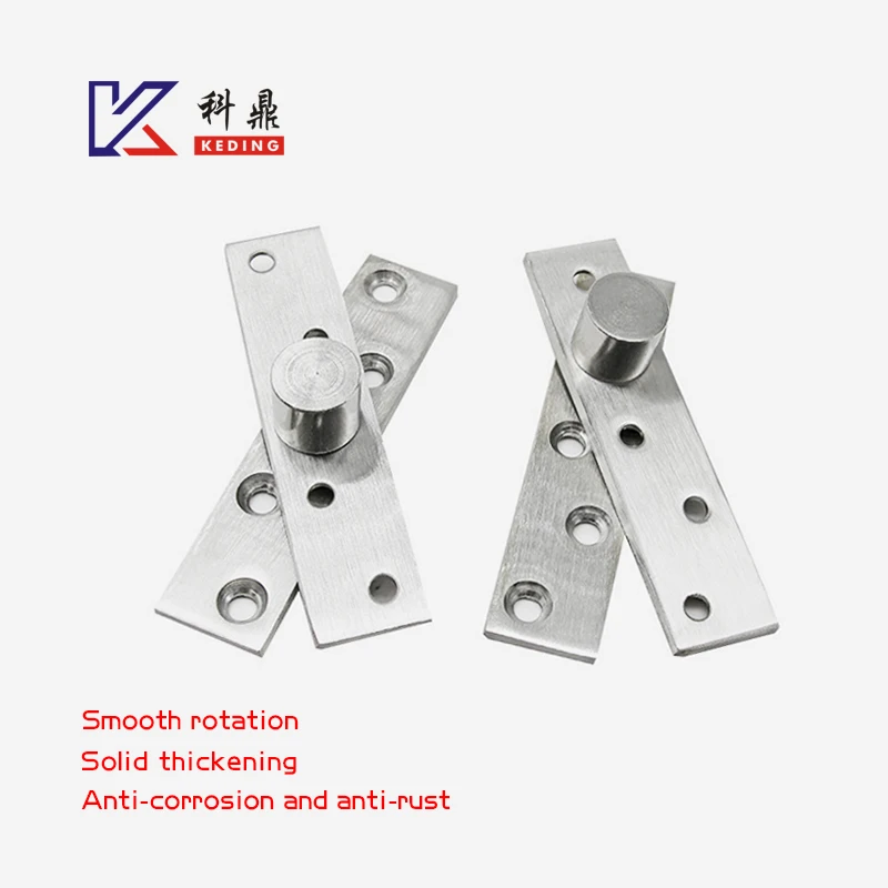 

2pc Stainless Steel Rotating door Hinge 360 Degree Rotation Axis Up And Down For 360 Degree Shaft For Room Mansion Rotary Door