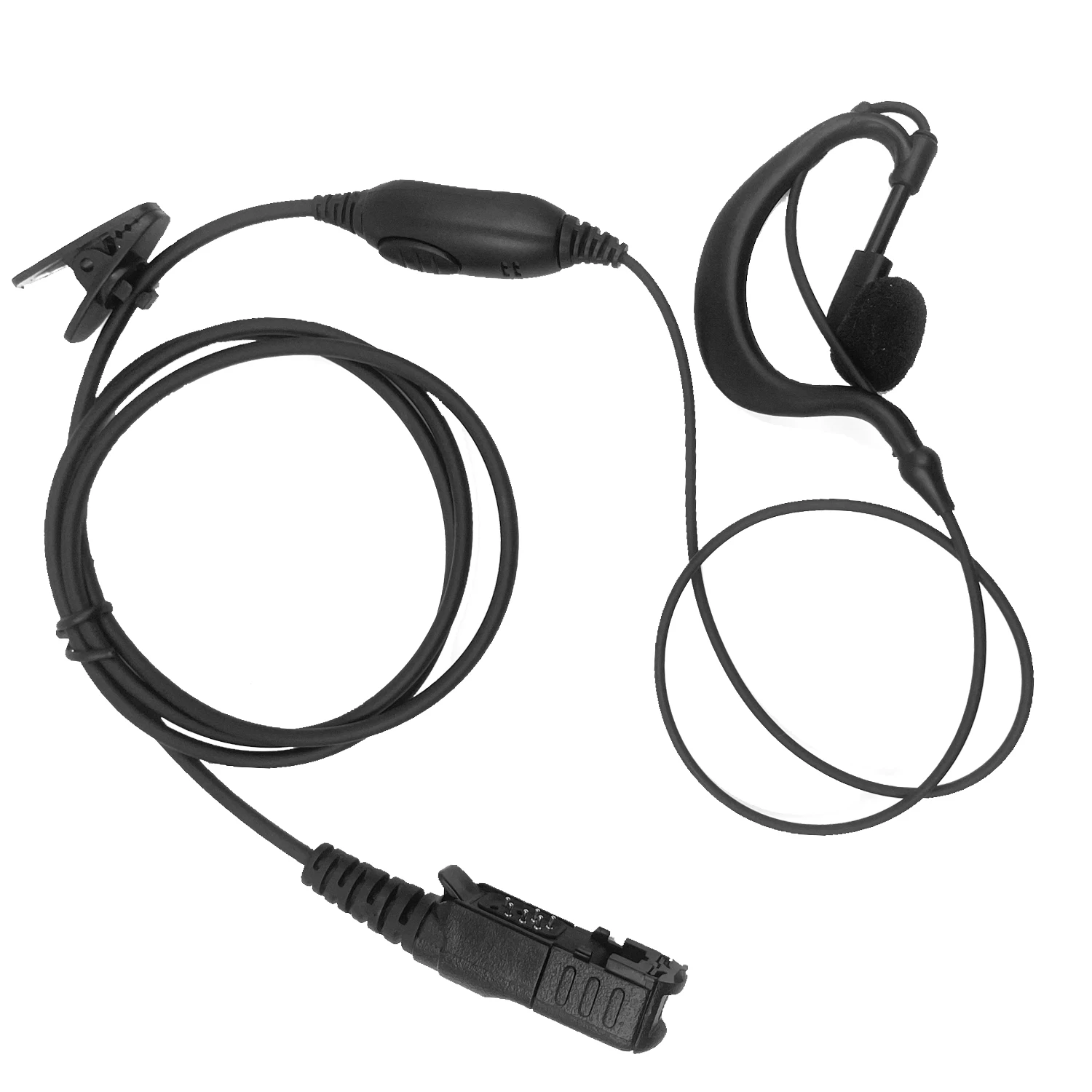 

Earpiece Headset Mic For Motorola Radio DP2400 DP2600 XiR P6600 P6608 P6620 E8600 MTP3150 MTP3500 DEP550 Walkie Talkie Earphone