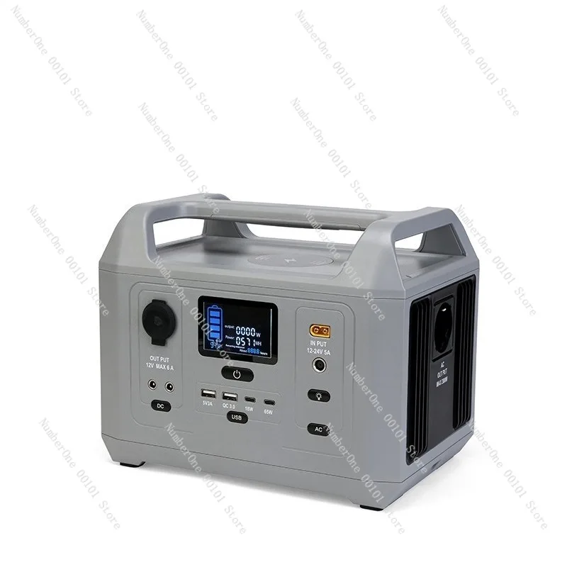 

Уличная электростанция 300 Вт, портативная аккумуляторная батарея емкостью 288 Втч, аварийный источник питания с быстрой зарядкой для кемпинга, путешествий, дома, резервное копирование