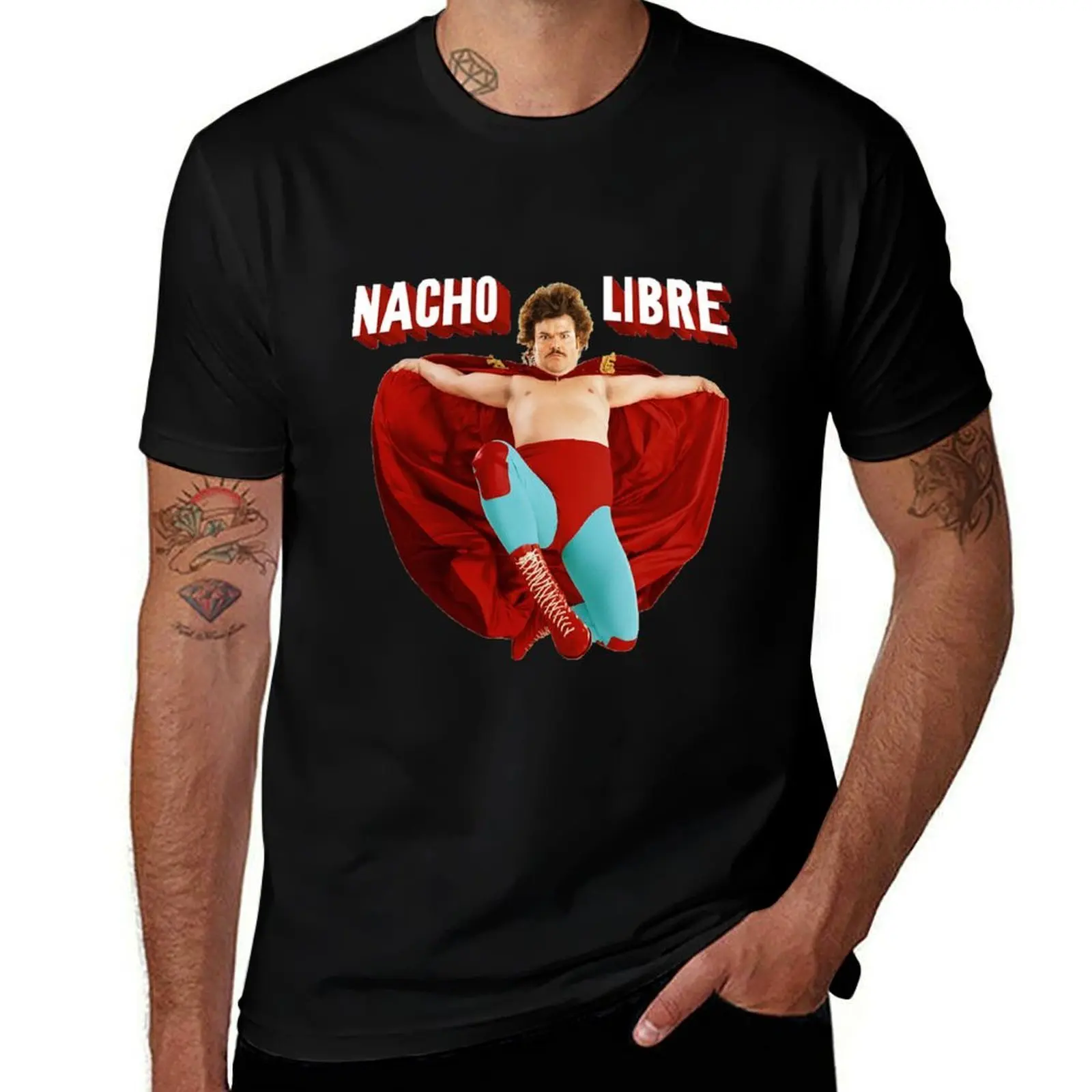 Nacho Libre T-Shirt Relaxed Casual Short Sleeve Tee T-Shirt